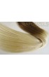 1 Gram 16" Pre Bonded Nail Tip Colour #8 to 24 Dip Dye Ombre (25 Strands)